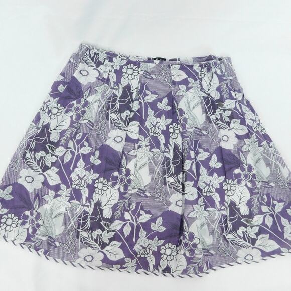 Folia Pleated Aline Skirt Size 7 - Picture 4 of 4